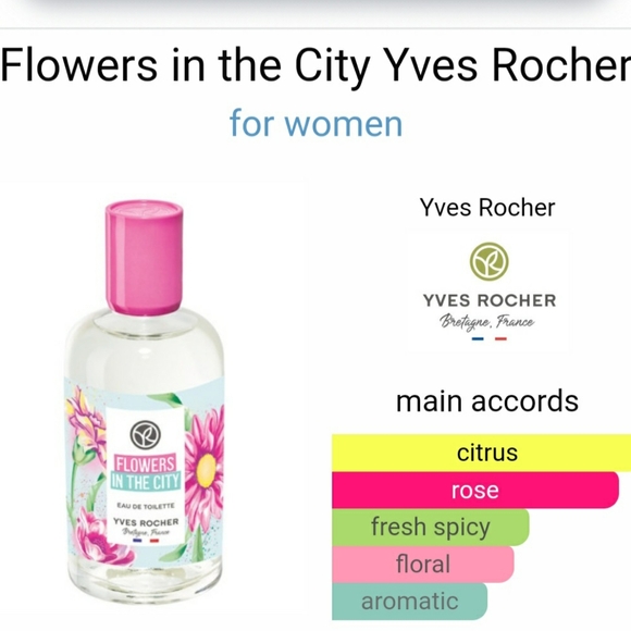 Yves Rocher Flowers In The City Eau de Parfumé Limited Edition Full Size NWT NIB - Picture 3 of 6